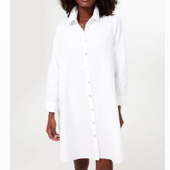 White Oxford Harris Shirt Dress
POMANDER PLACE - Picture 2 of 11
